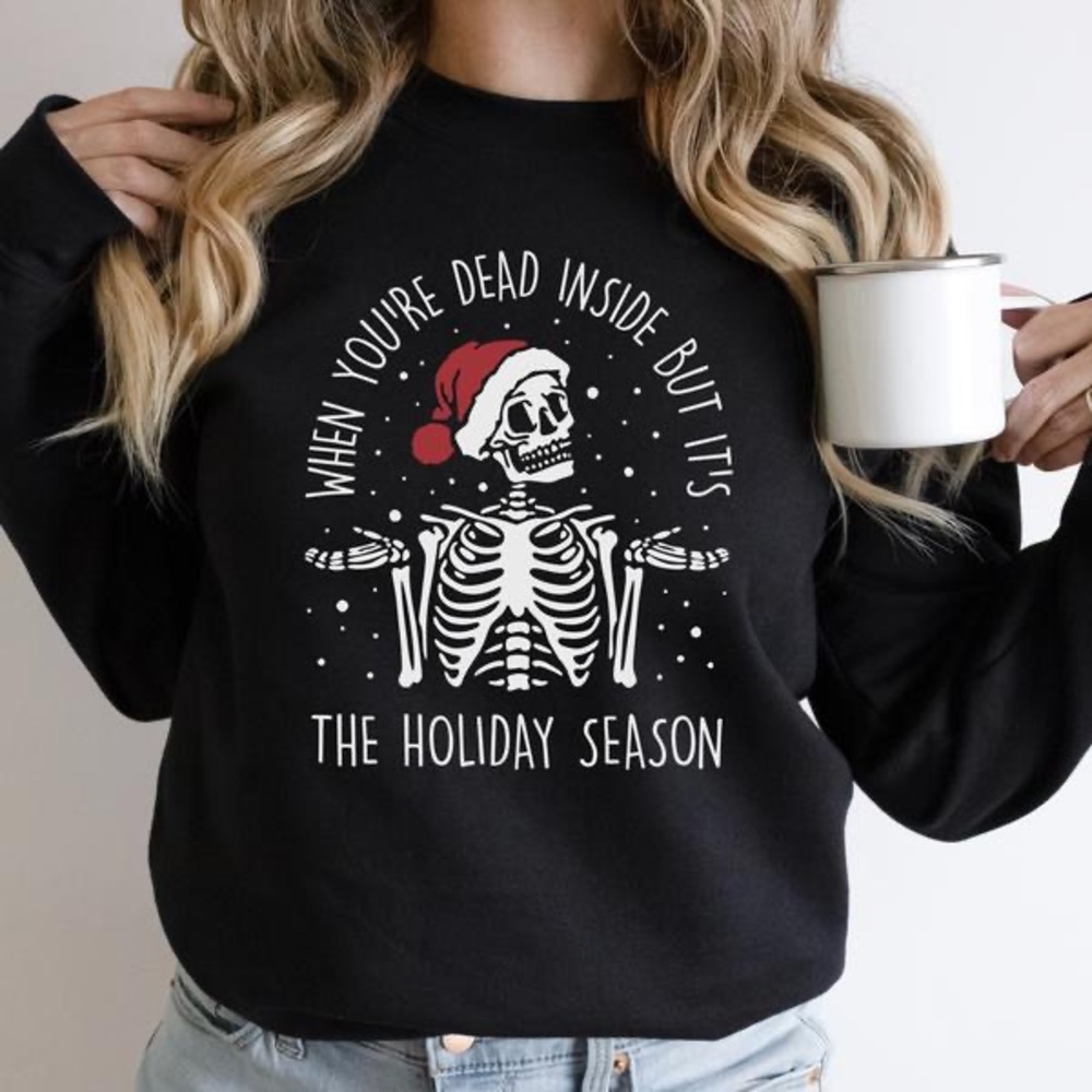 When You're Dead Inside But Its The Holiday Season